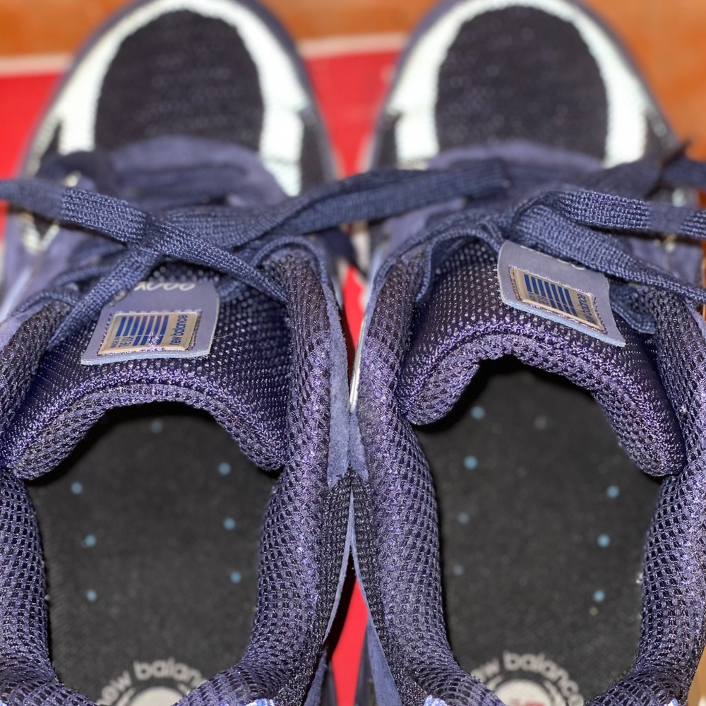 New Balance 990v4 Kith Navy - Picture 6 of 7